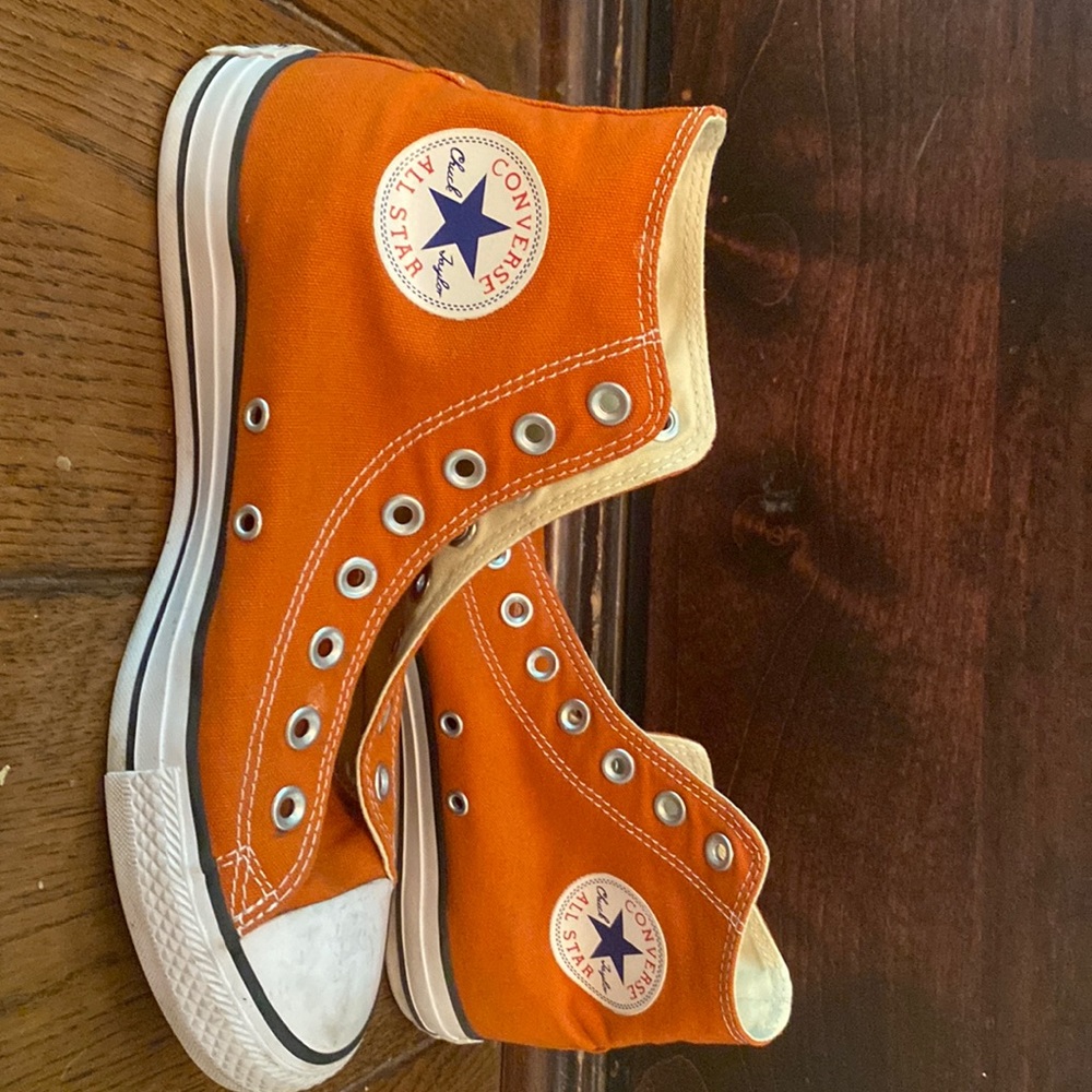 CONVERSE Chuck Taylor All Star Burnt Orange High Top Shoes